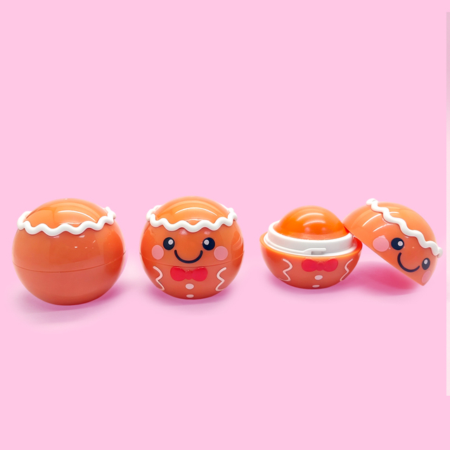 Cute Gingerbread Man Design Lip Balm Model:C5452-11