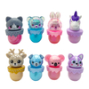 Cute 3D Animal Head Lip Gloss Model:C2162-10C