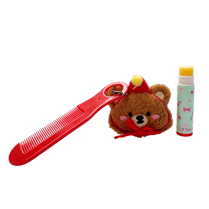 Kids Lip Balm & Pocket Comb Set