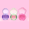 Round Flower Heart Shaped Ring