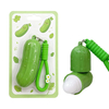 Cute Cucumber-shaped Lip Balm Model:C5562-1