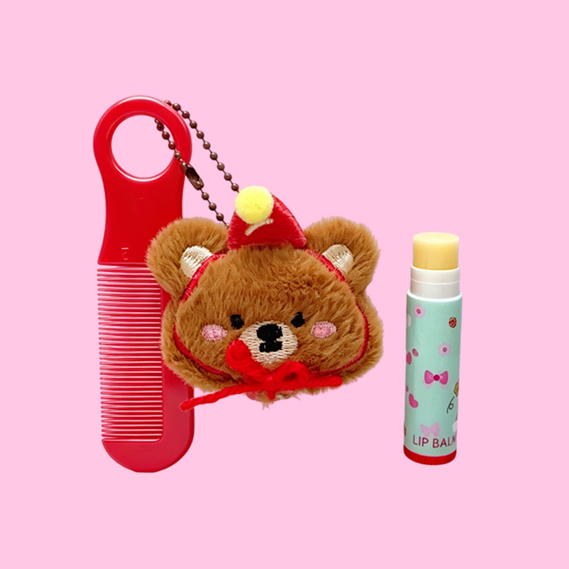 Kids Lip Balm & Pocket Comb Set