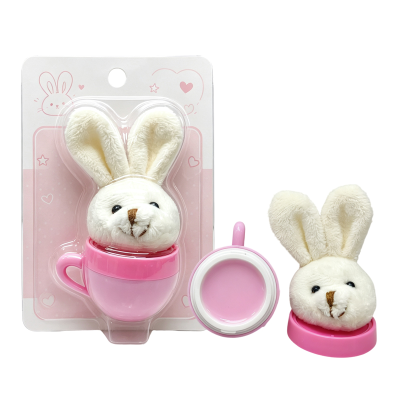 Plush Rabbit Doll Lip Gloss
