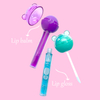 6 colors fruit lip gloss