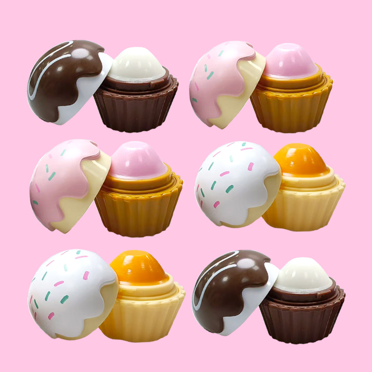 ice cream cake shape lip balm c5552-1