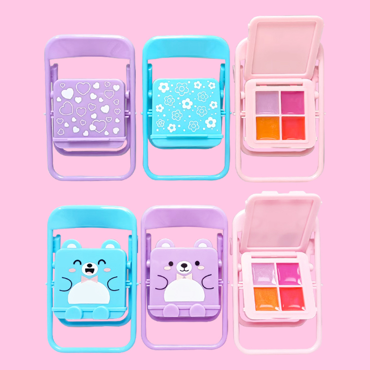 Foldable Chair Phone Stand lip balm c5622