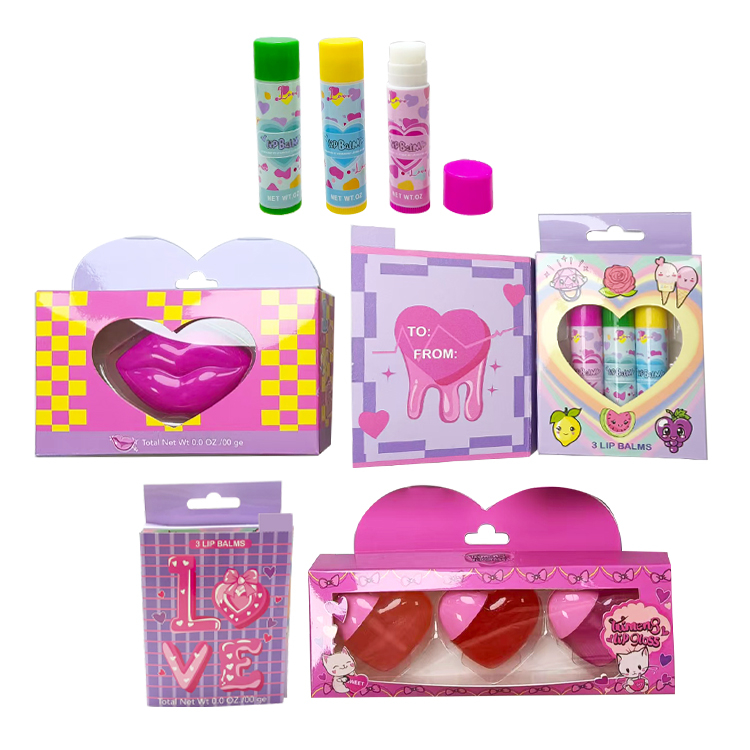 Chapstick Balm Moisturize Colorfull Lip Balm 3pcs/set Model C2131
