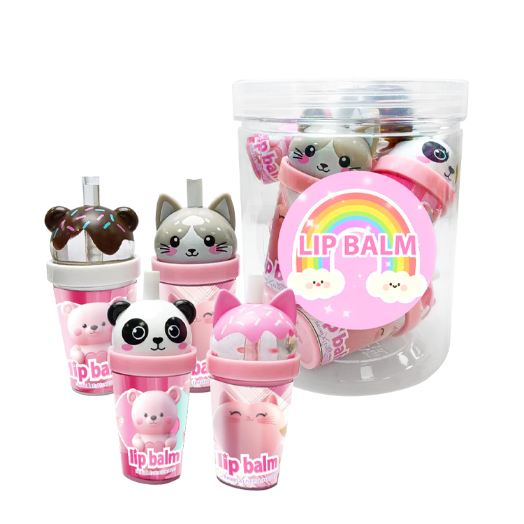 Milk cup shaker shape vagen moisturizing lip balm mode:c5574-6/C5574-7 