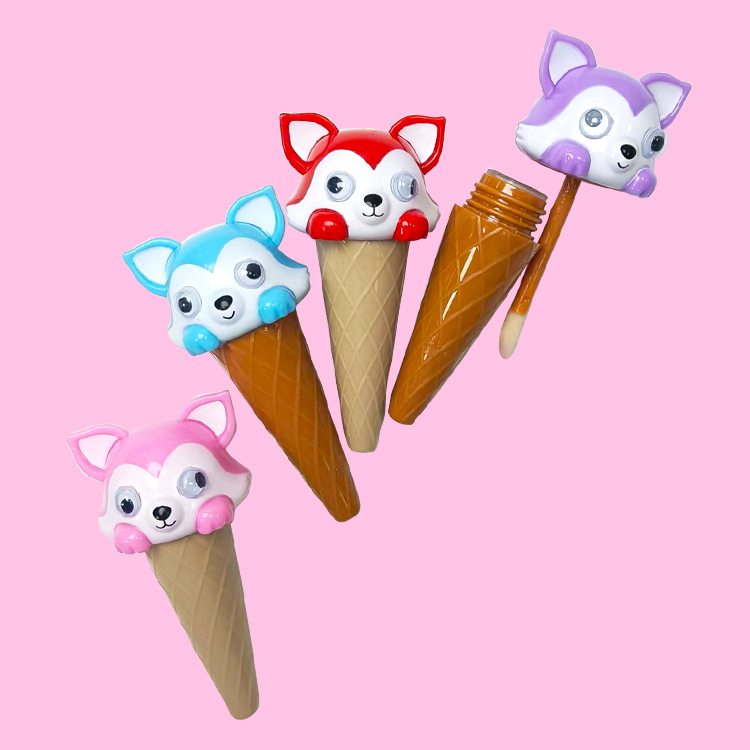 Cute Fox Glitter Lip Gloss Model:C1099-3
