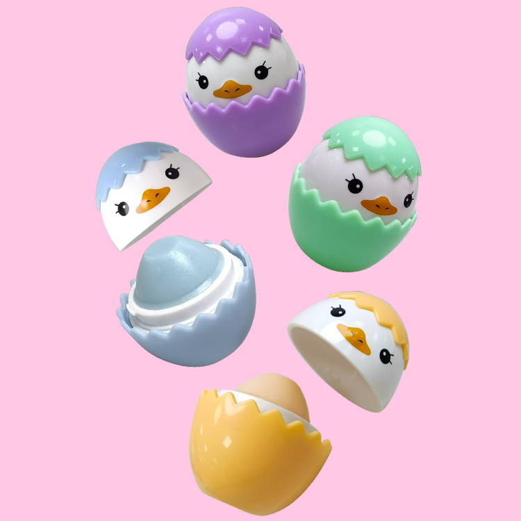 Easter egg shape vagen Moisturizing lip balm Mdel:c5576