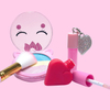 Pink Heart Lip Glaze Children's Set Series C2109