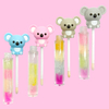 Koala Animal shape fruit favoty lip gloss c2134-16