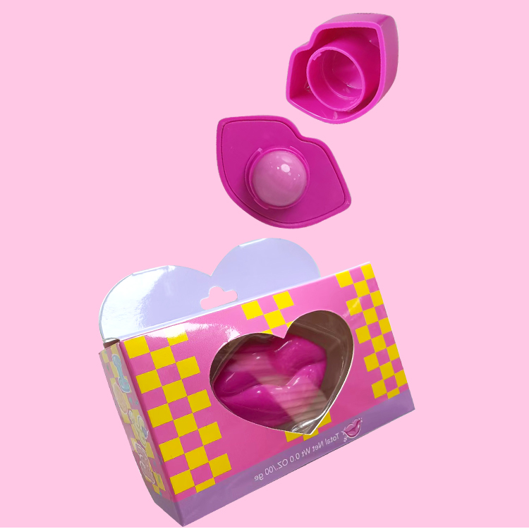 Lip shape moisturize rose red color lip balm model:c5561