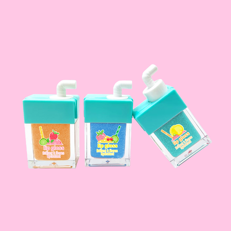 Square straw box lip gloss Mode:C2167 