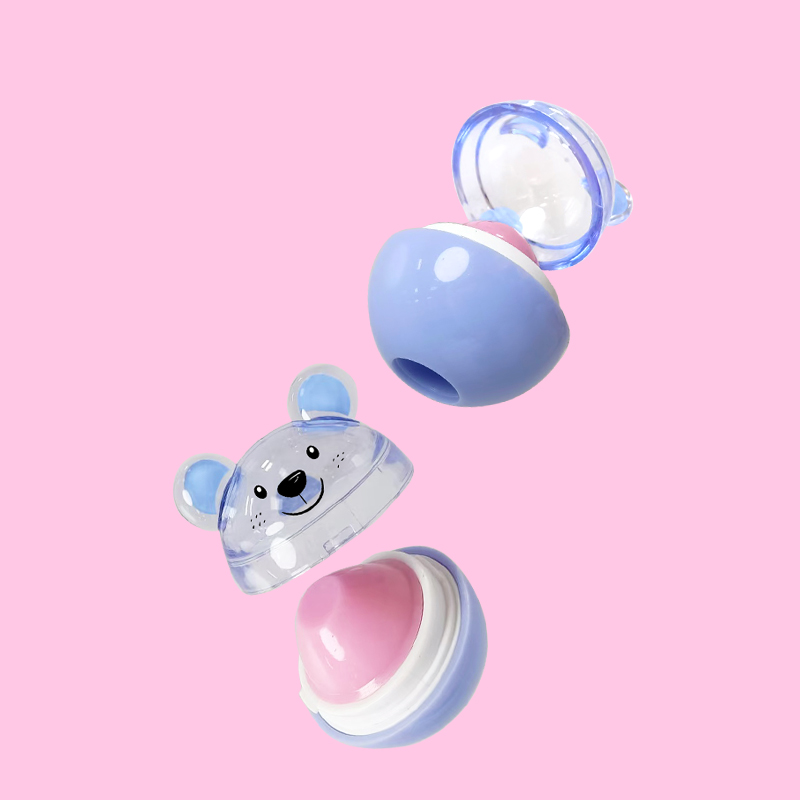 Cute bear-shaped lip balm/lip gloss Model:C5485-3-L1