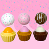 ice cream cake shape lip balm c5552-1