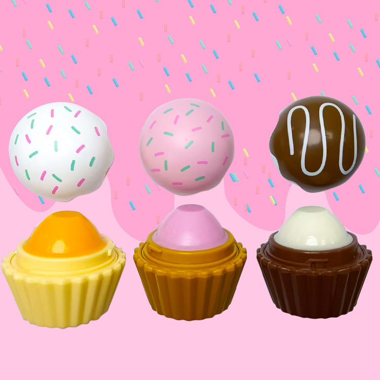 ice cream cake shape lip balm c5552-1