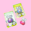 Fold-ear Rabbit cute Animal shape fruit lip balm
