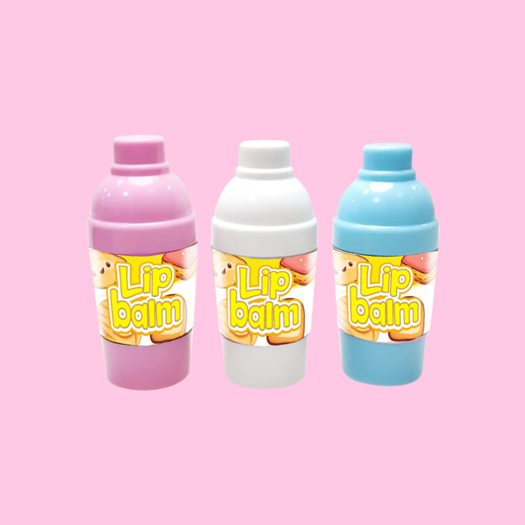 Custom Cute Coke Cup Fruit-flavored Moisturizing Lip Balm 