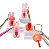 Key Chain rabbit Animal shape Lip glossC2160-1