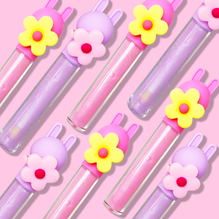Rabbit Shape Vagen Moisturizing Lip Gloss Mode：c2134-14