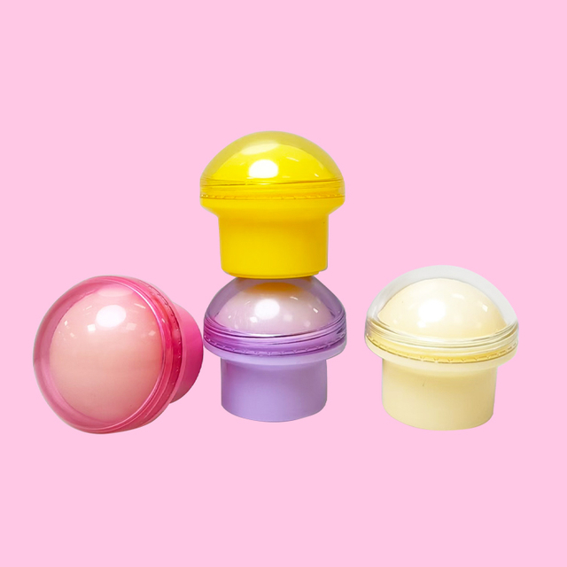 Ball-shaped Portable Vagen Moisturizing Lip Balm Mode：c5531