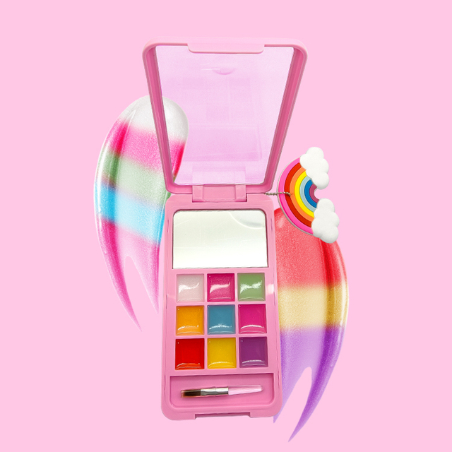 key chain iphone 9colors shape fruit lip balm c5618