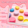  environmental protection material Makaron lipbalm C1161-2