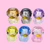 Diamond mini duck animal shape moisturize colorfull lip balm modle C5605
