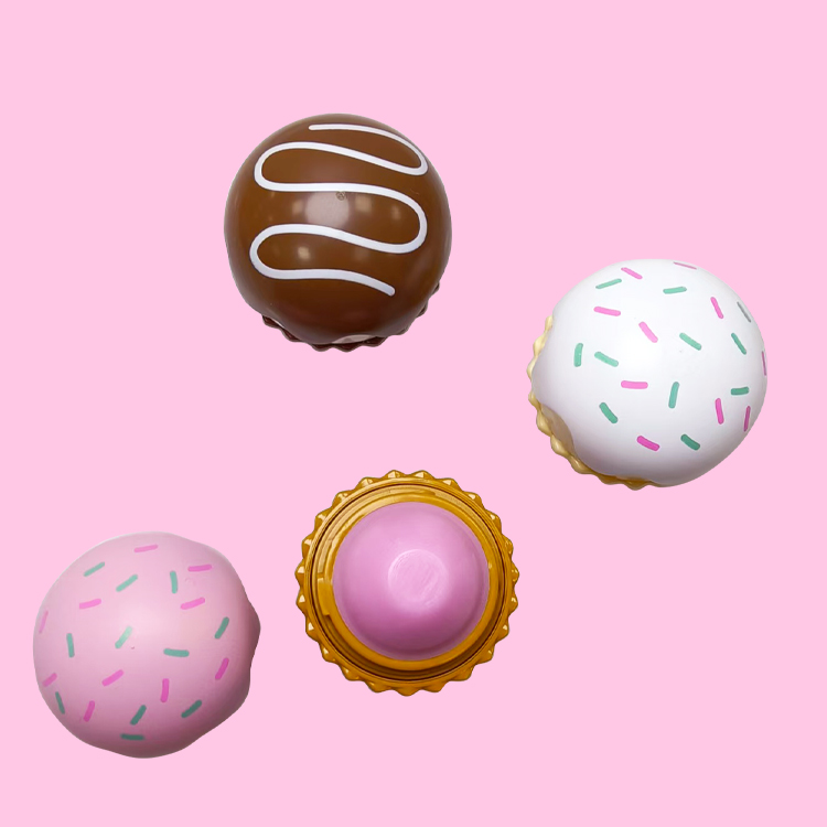 ice cream cake shape lip balm c5552-1