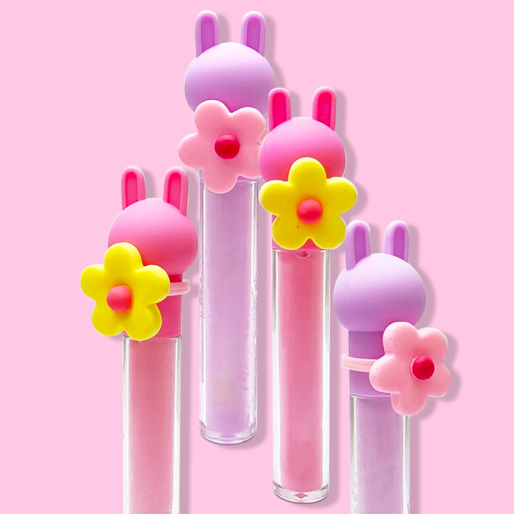 Rabbit Shape Vagen Moisturizing Lip Gloss Mode：c2134-14