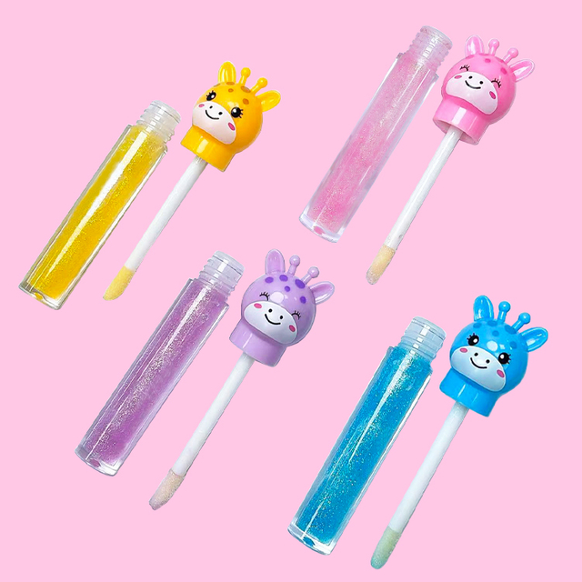 Giraffe Shape Vagen Moisturizing Lip Gloss Model：C2134-17