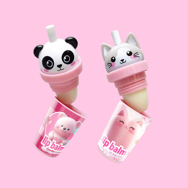 Milk cup shaker shape vagen moisturizing lip balm mode:c5574-6/C5574-7 