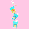 Square straw box lip gloss Mode:C2167 