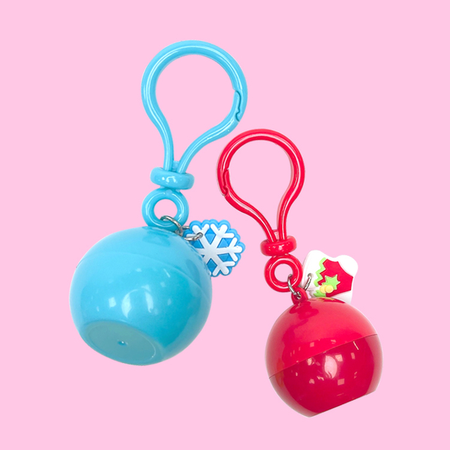 Key Chain christmas ball lipbalm C5452-10