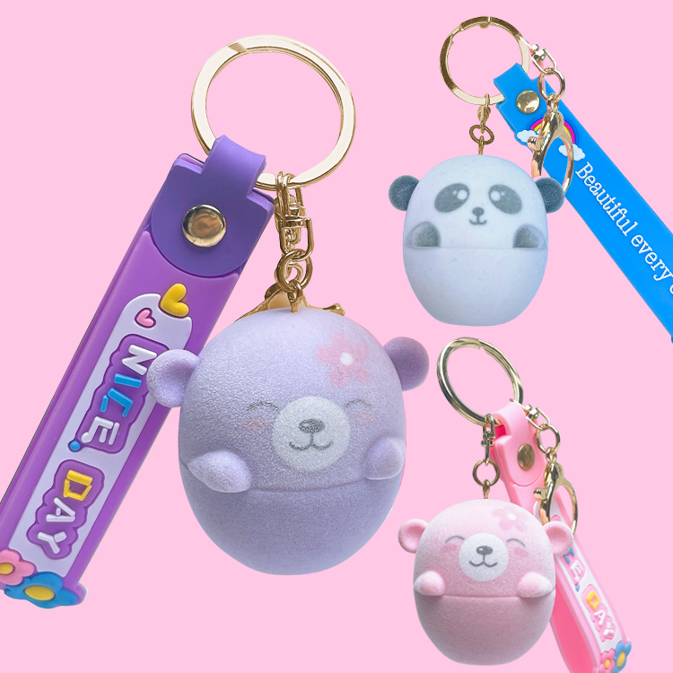 Key Chain Animal Lip balm Series C1127-2