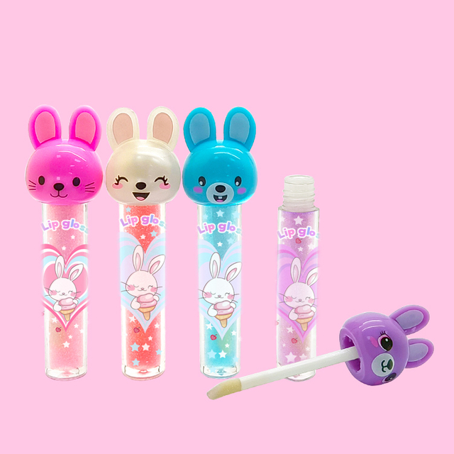 Jelly colored rabbit Lip gloss C2071-5