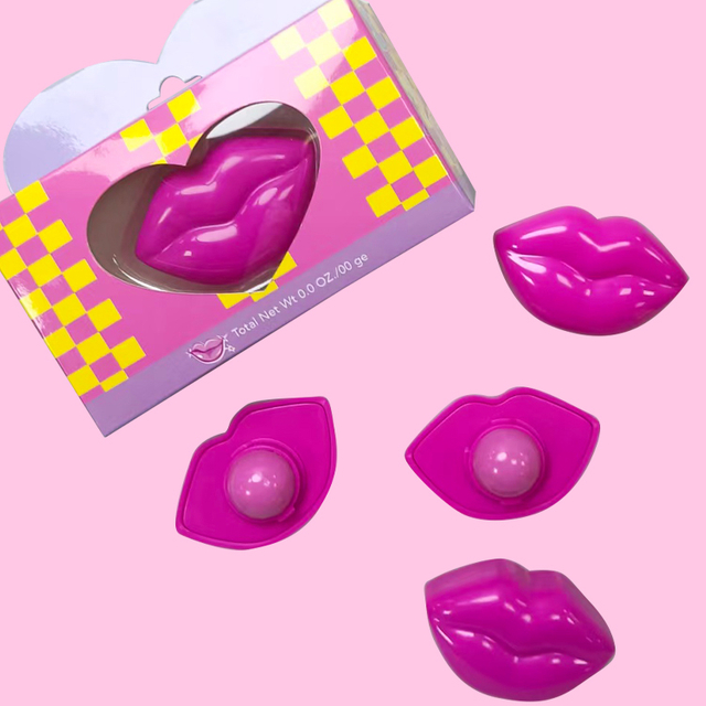 Lip shape moisturize rose red color lip balm model:c5561