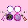 Air Cushion Massage Comb+ Key Chain Lip Gloss