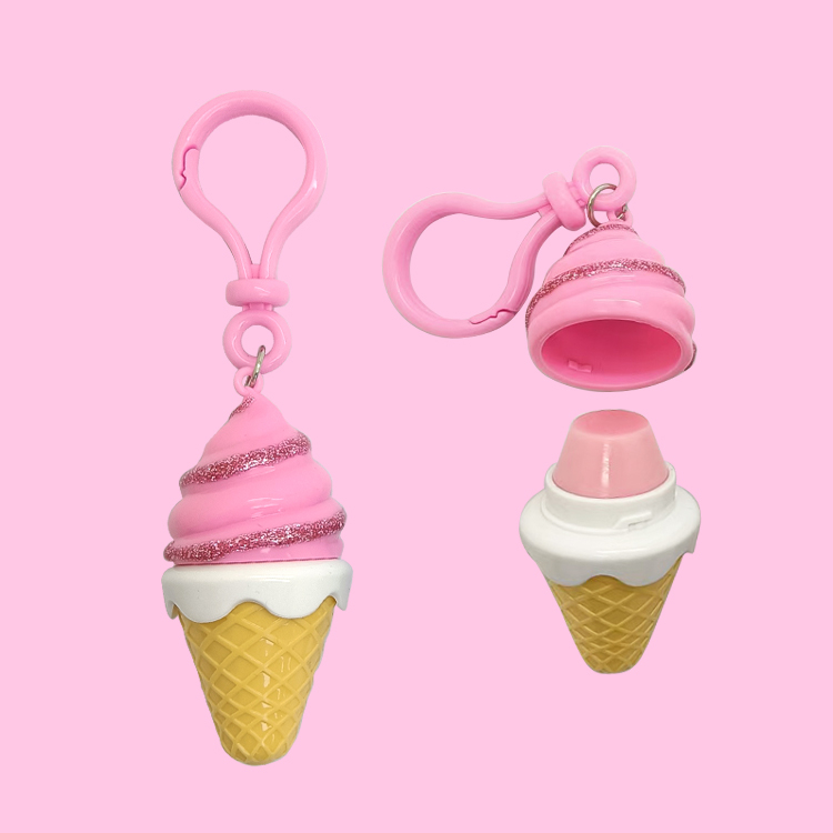 Ice Cream Shape Moisturizing Lip Balm Model：c5621-1