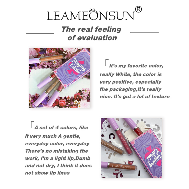 4pcs liquid lipstickTM-LS-13