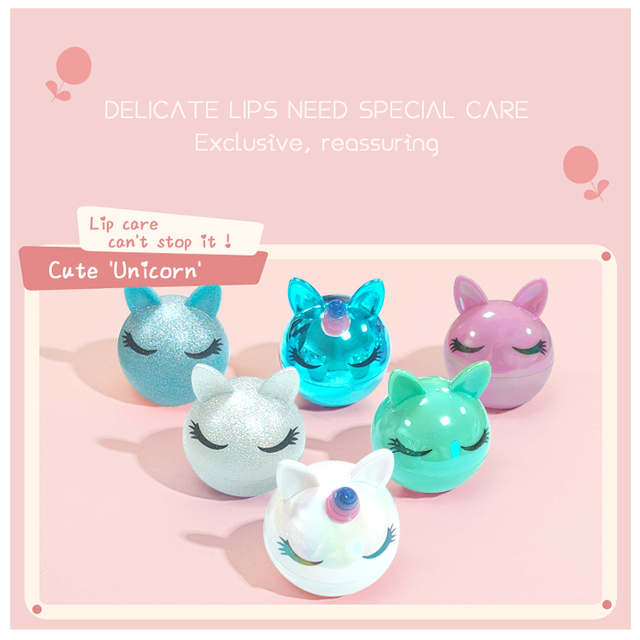 Unicorn Shape Lipgloss-C5444-6A LIP GLOSS