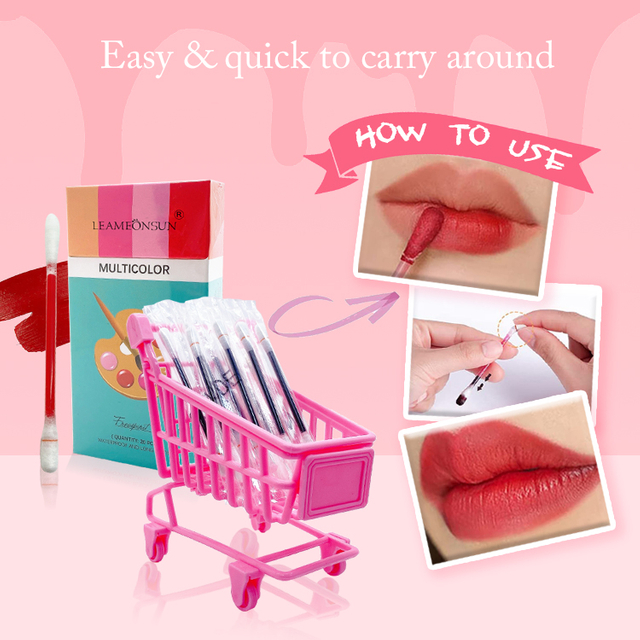 Disposable cotton stick lip glaze C54551 