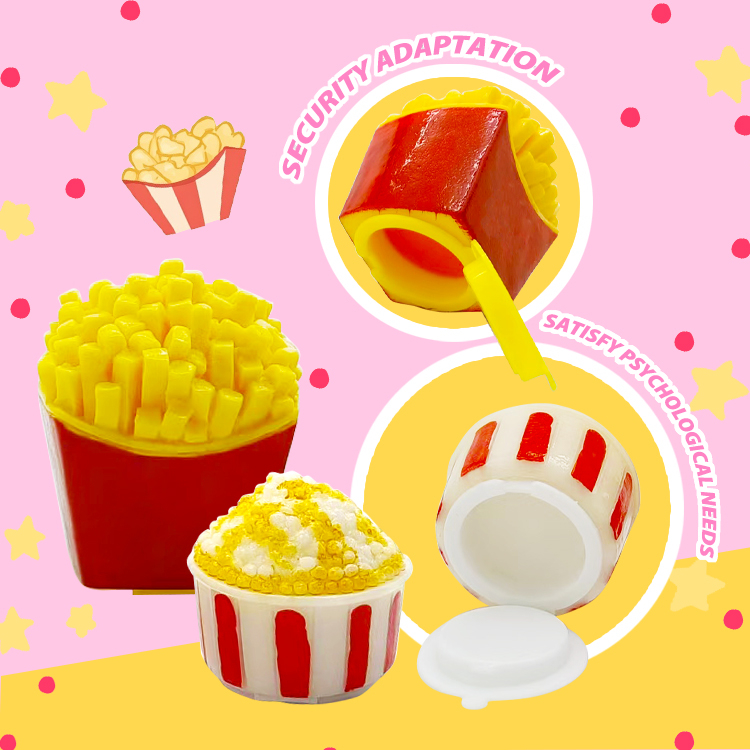 Junk Food Shape Vagen Moisturizing Lip Balm Mode：c1148