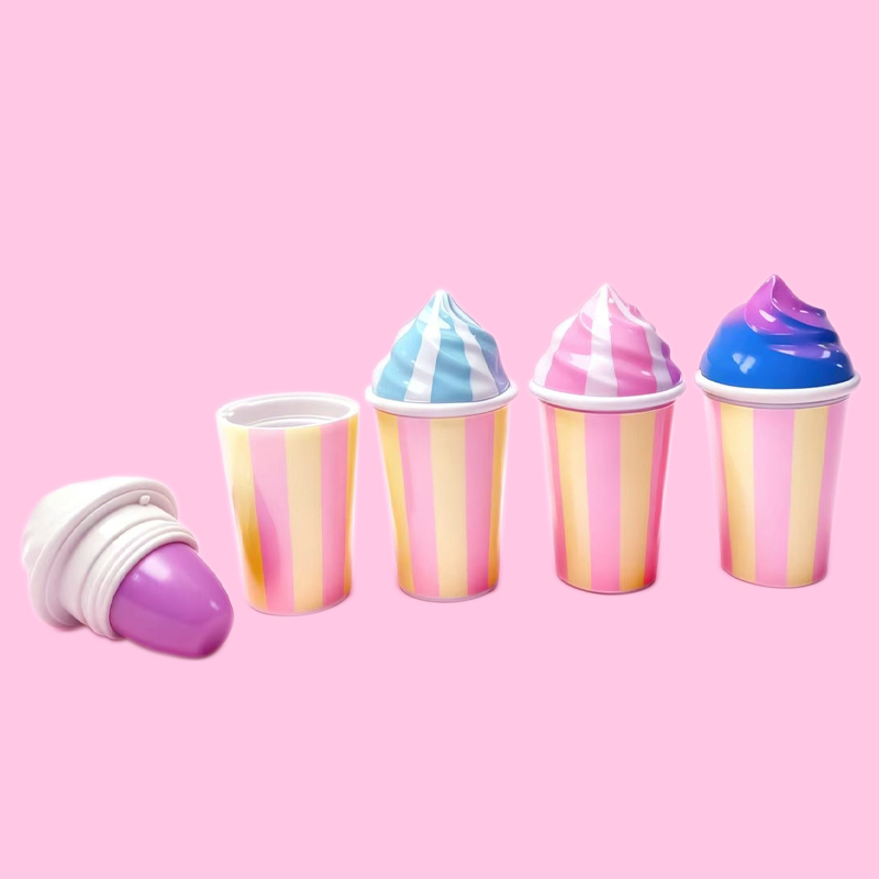 Cute ice cream-shaped lip balm Model:C5574-8 