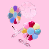 Colorful flower - shaped children's lip gloss Model:C1232