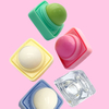Ice Cube shape fruit lip balm C5448