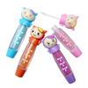 Cute girl shape moisturize colorfull lip balm C2134-15 molde