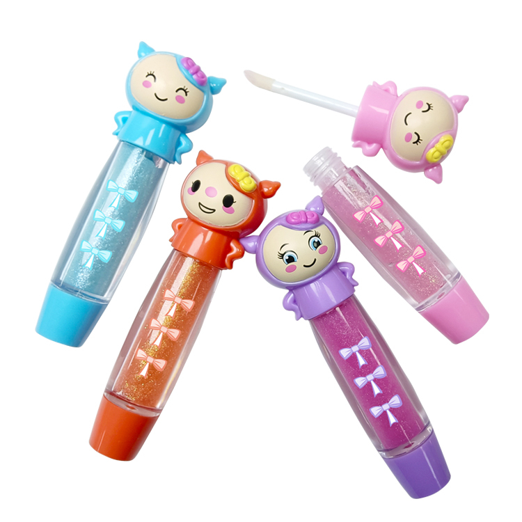 Cute girl shape moisturize colorfull lip balm C2134-15 molde