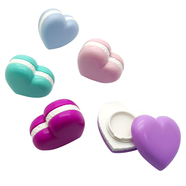 C5546 Macrron heat shape moisturize cute colorfull lip balm